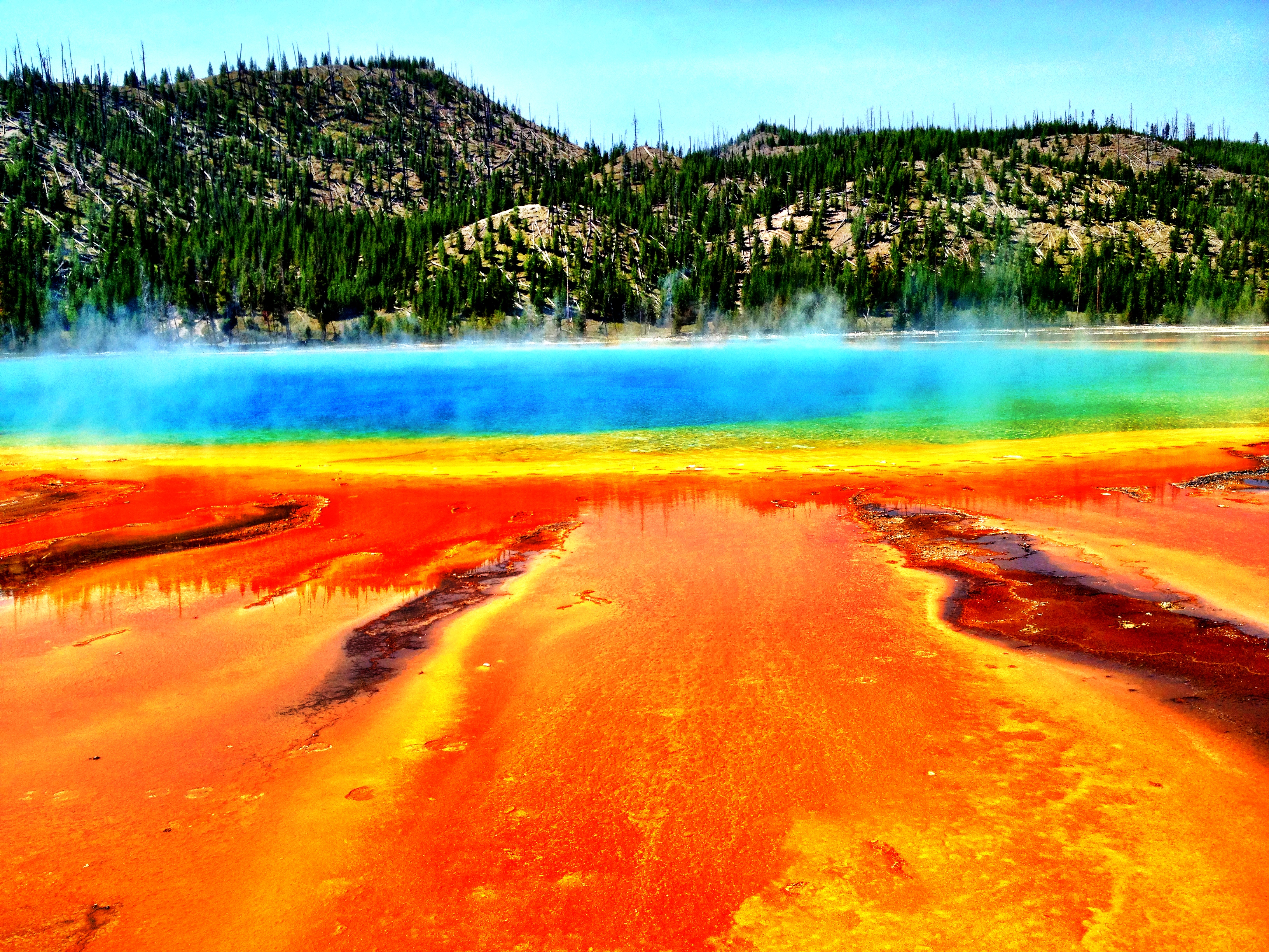 Grand Prismatic Spring, Yellowstone National Park, Združene države Amerike