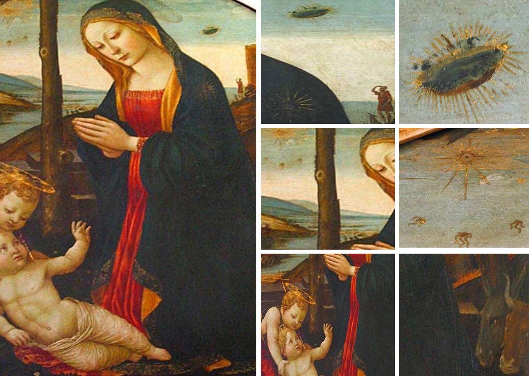 Domenico Ghirlandaio, Marija in sveti Giovannino