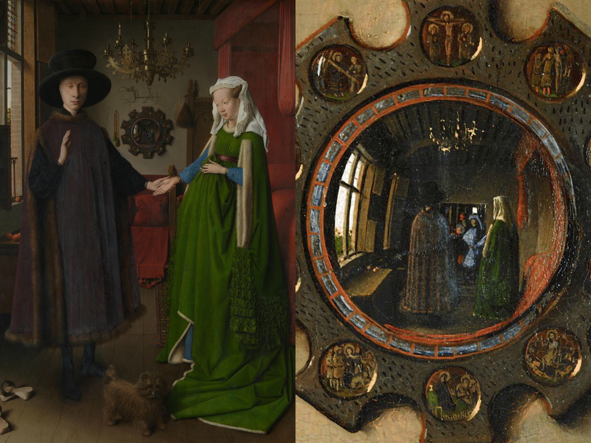 Jan van Eyck, Portret Giovannija Arnolfinija in njegove žene
