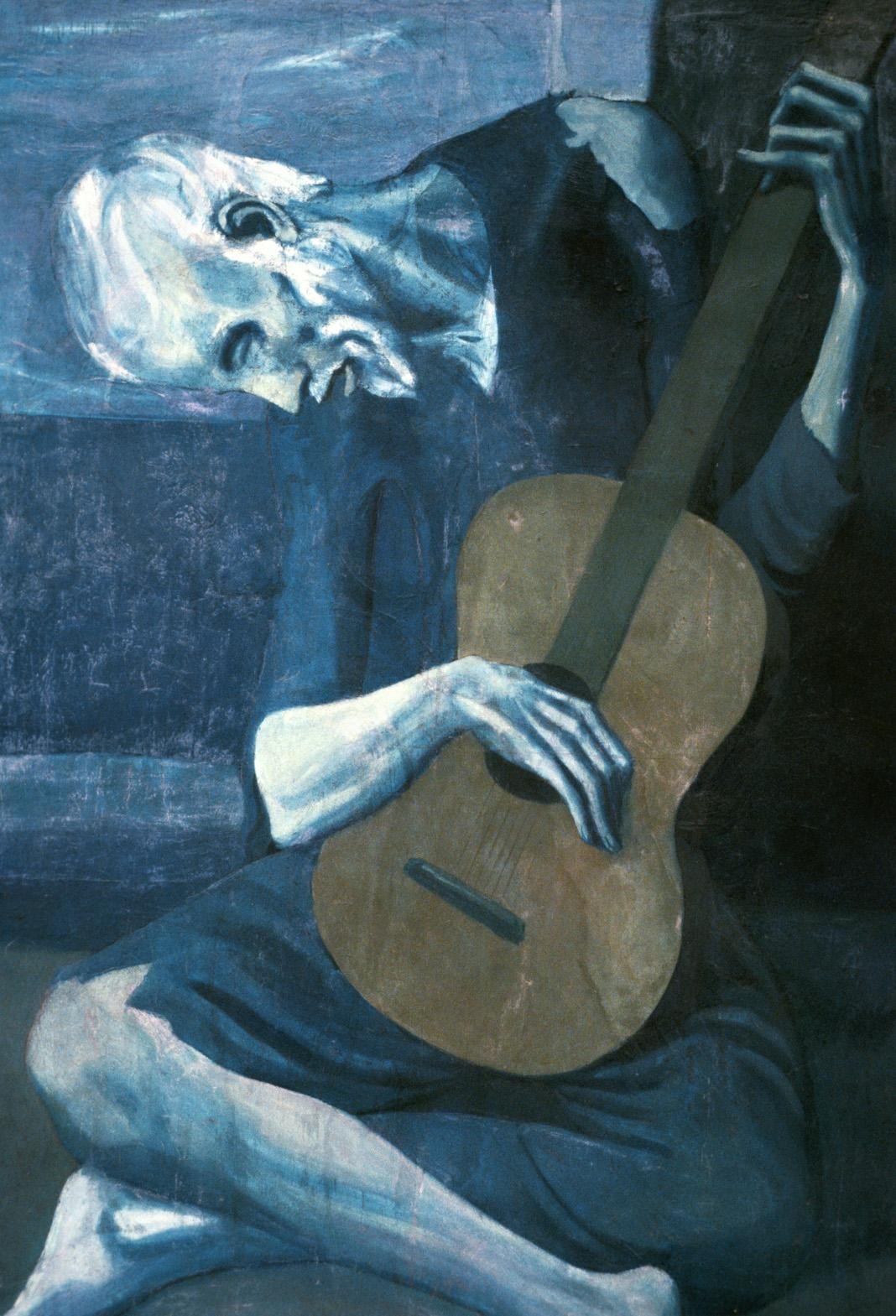 Pablo Picasso, Stari kitarist