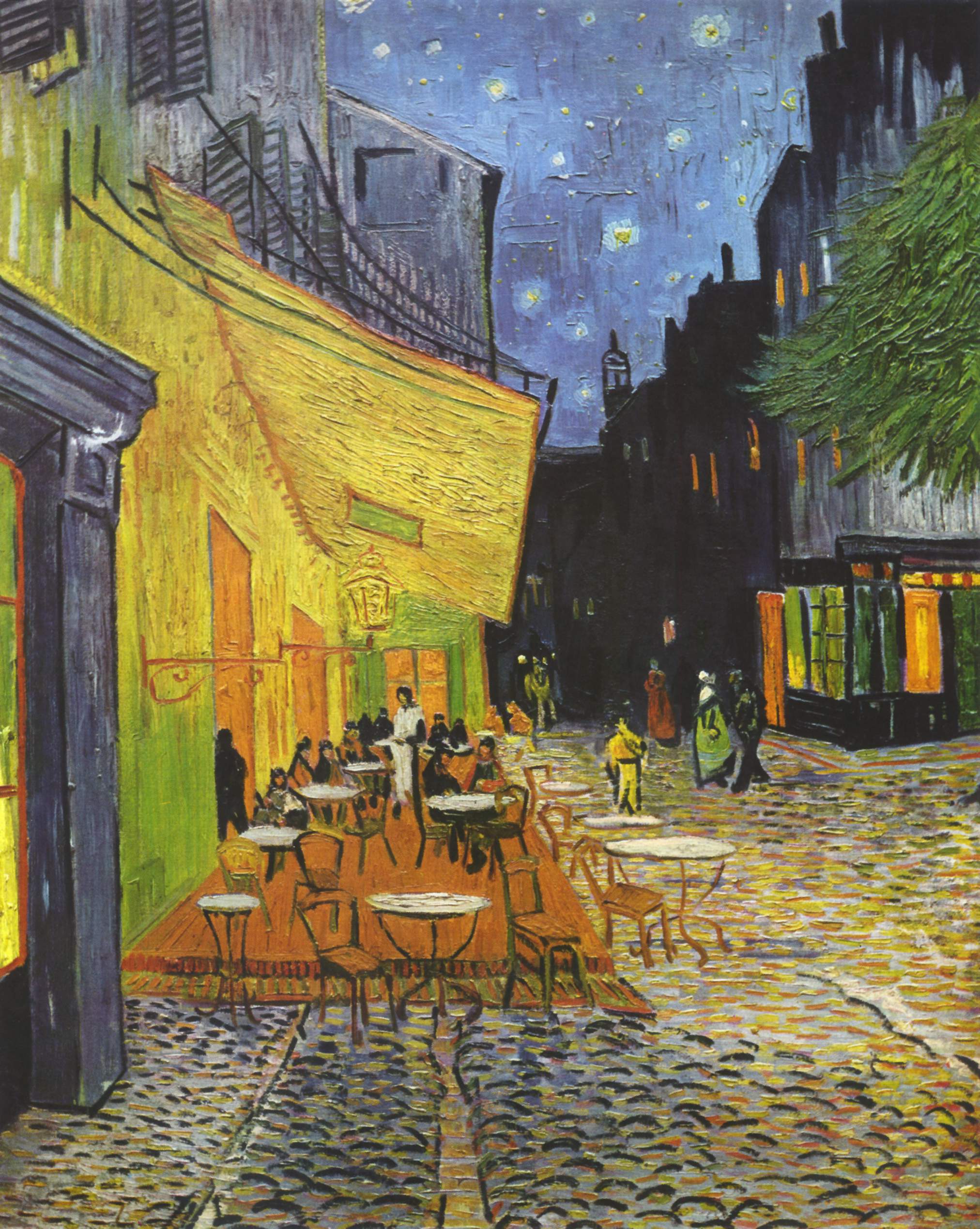 Vincent Van Gogh, Kavarniška terasa ponoči