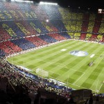 Camp Nou v Barceloni je največji stadion v Evropi (sprejme lahko 100.000 gledalcev). Poleg tega ima tudi največ pristašev, saj je Camp Nou stadion nogometnega kluba FC Barcelona.