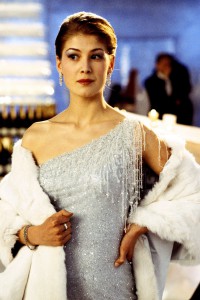 2002: Rosamund Pike kot Miranda Frost (James Bond: Umri kdaj drugič)