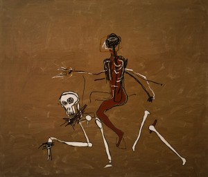 Jean-Michel Basquiat, Riding With Death (1988)