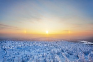 Laponska v zimskem času