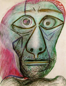 Pablo Picasso, zadnji samoportret (1972)
