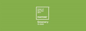 Greenery – barva leta 2017 po izboru inštituta Pantone