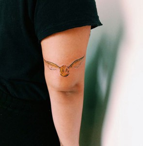 Čudoviti minimalistični tatuji za ljubitelje Harryja Potterja