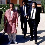 Pulp Fiction (Šund, 1994): Quentin Tarantino, Samuel L. Jackson in John Travolta