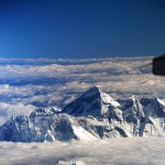 Pogled na Mount Everest z letala
