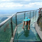 Steklena pot na višini 1430 metrov, Kitajska