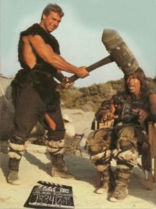 Conan the Barbarian (Konan Barbar, 1982): Sven-Ole Thorsen in Arnold Schwarzeneger