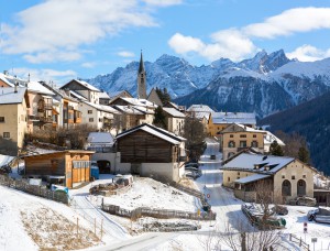 Najlepše evropske vasice:  Guarda, Švica