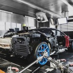 Nastajanje superšportnika Bugatti Chiron