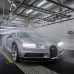 Nastajanje superšportnika Bugatti Chiron
