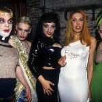 Michael Alig, Richie Rich, Nina Hagen, Sophia Lamar in Jenny Talia v Tunnel Clubu, 1993.