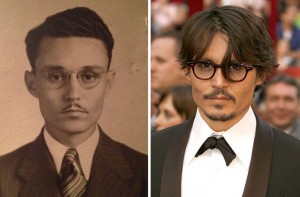 Johnny Depp kot pradedek
