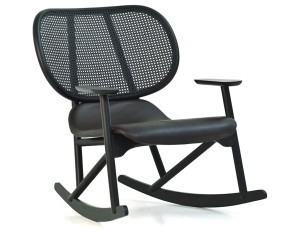 Top 10 modernih gugalnikov, ki so videti odlično v vsakem prostoru: Klara Rocking Chair with Cane Back by Patricia Urquiola for Moroso