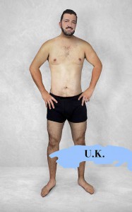 Idealno moško telo v Veliki Britaniji