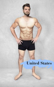 Idealno moško telo v ZDA