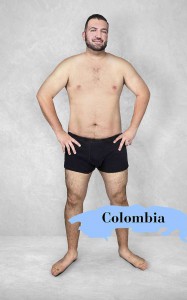Idealno moško telo v Kolumbiji