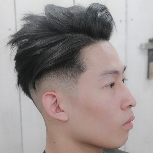 Side Part Hairstyle + Texture + Low Fade