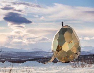 Savna v obliki jajca je skok v prihodnost in skandinavska genialnost