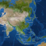 Kako bi bila videti Zemlja, če bi se ves led stalil: 
Kitajska