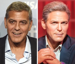 George Clooney v Madame Tussauds v Bangkoku